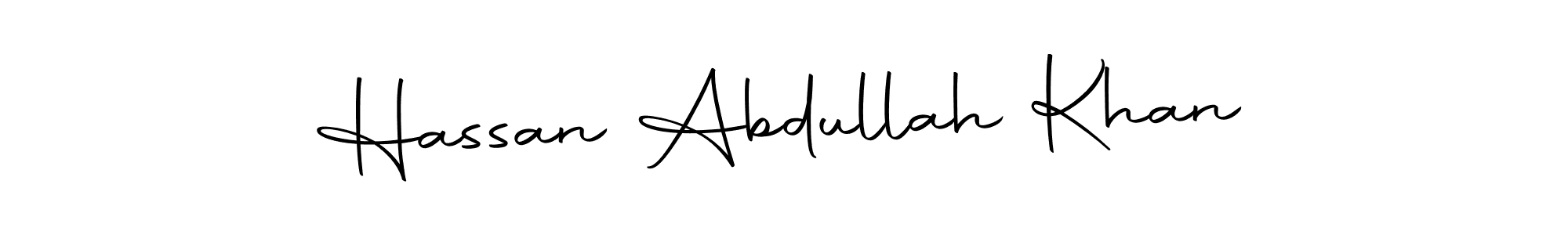 Also we have Hassan Abdullah Khan name is the best signature style. Create professional handwritten signature collection using Autography-DOLnW autograph style. Hassan Abdullah Khan signature style 10 images and pictures png