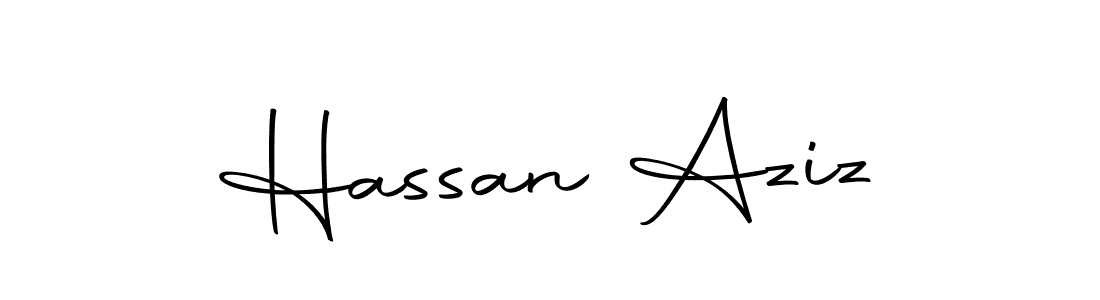 Hassan Aziz stylish signature style. Best Handwritten Sign (Autography-DOLnW) for my name. Handwritten Signature Collection Ideas for my name Hassan Aziz. Hassan Aziz signature style 10 images and pictures png