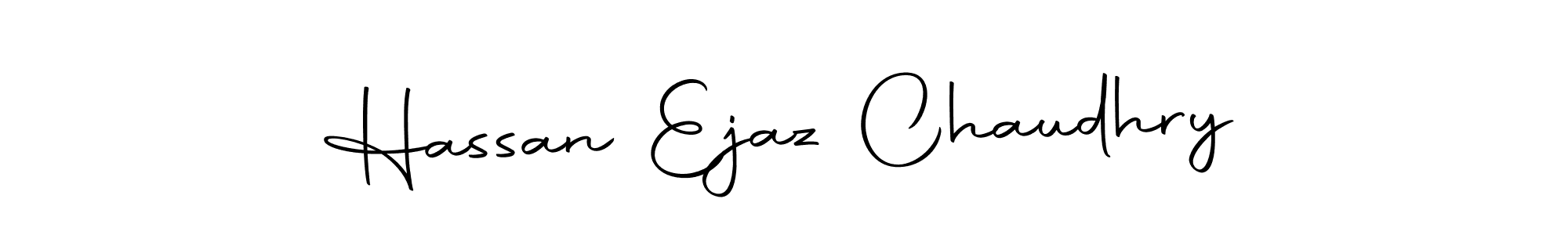 Design your own signature with our free online signature maker. With this signature software, you can create a handwritten (Autography-DOLnW) signature for name Hassan Ejaz Chaudhry. Hassan Ejaz Chaudhry signature style 10 images and pictures png