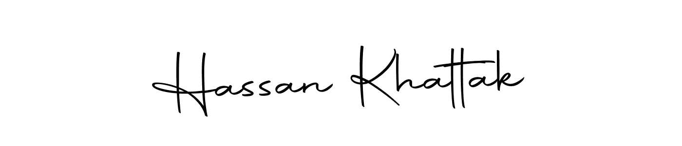 Use a signature maker to create a handwritten signature online. With this signature software, you can design (Autography-DOLnW) your own signature for name Hassan Khattak. Hassan Khattak signature style 10 images and pictures png