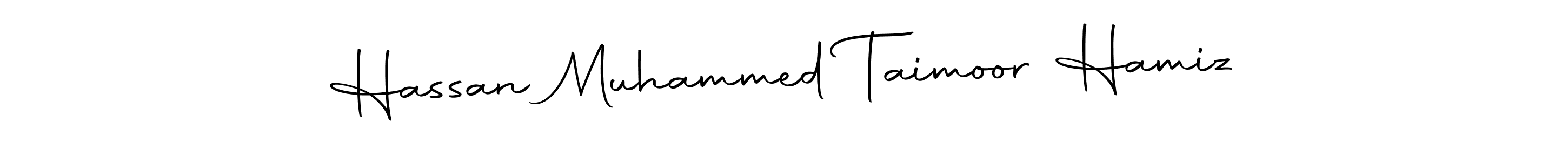 Similarly Autography-DOLnW is the best handwritten signature design. Signature creator online .You can use it as an online autograph creator for name Hassan Muhammed Taimoor Hamiz. Hassan Muhammed Taimoor Hamiz signature style 10 images and pictures png