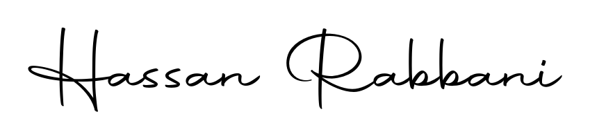 An effortless, minimalist signature concept for Hassan Rabbani using Autography-DOLnW design. Clean lines that look great on any document. Hassan Rabbani signature style 10 images and pictures png
