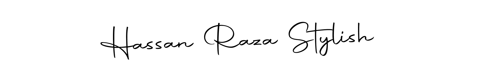 Make a beautiful signature design for name Hassan Raza Stylish. With this signature (Autography-DOLnW) style, you can create a handwritten signature for free. Hassan Raza Stylish signature style 10 images and pictures png