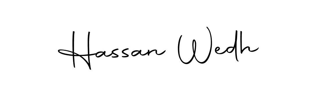 Also we have Hassan Wedh name is the best signature style. Create professional handwritten signature collection using Autography-DOLnW autograph style. Hassan Wedh signature style 10 images and pictures png