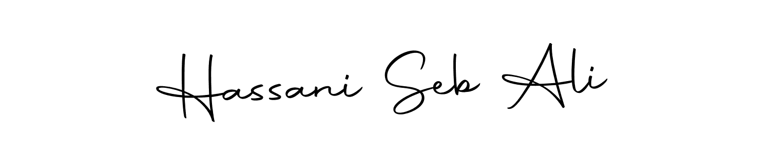 Make a beautiful signature design for name Hassani Seb Ali. With this signature (Autography-DOLnW) style, you can create a handwritten signature for free. Hassani Seb Ali signature style 10 images and pictures png