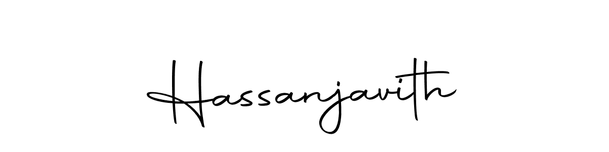 Use a signature maker to create a handwritten signature online. With this signature software, you can design (Autography-DOLnW) your own signature for name Hassanjavith. Hassanjavith signature style 10 images and pictures png