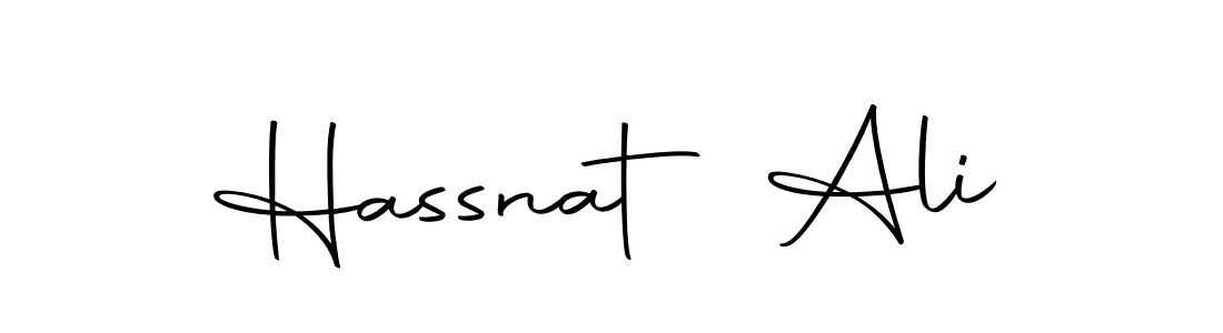 Make a beautiful signature design for name Hassnat Ali. With this signature (Autography-DOLnW) style, you can create a handwritten signature for free. Hassnat Ali signature style 10 images and pictures png