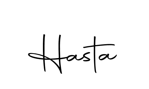 Hasta stylish signature style. Best Handwritten Sign (Autography-DOLnW) for my name. Handwritten Signature Collection Ideas for my name Hasta. Hasta signature style 10 images and pictures png