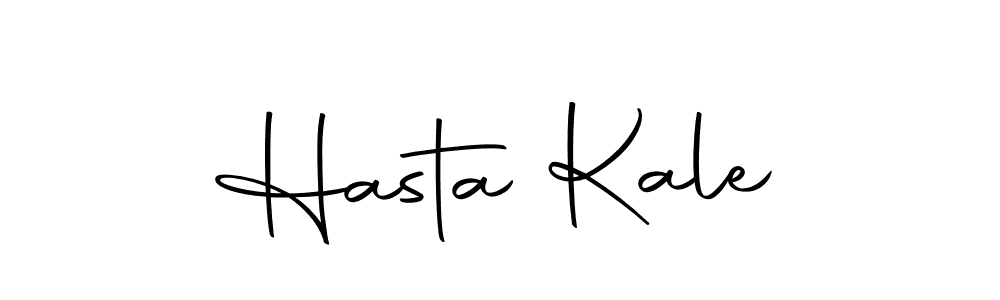 Make a beautiful signature design for name Hasta Kale. With this signature (Autography-DOLnW) style, you can create a handwritten signature for free. Hasta Kale signature style 10 images and pictures png