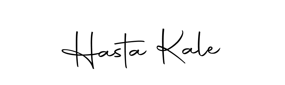 Make a beautiful signature design for name Hasta Kale. With this signature (Autography-DOLnW) style, you can create a handwritten signature for free. Hasta Kale signature style 10 images and pictures png