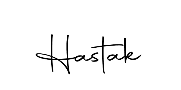How to make Hastak signature? Autography-DOLnW is a professional autograph style. Create handwritten signature for Hastak name. Hastak signature style 10 images and pictures png