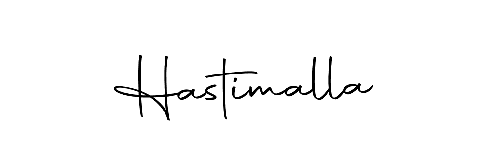 You can use this online signature creator to create a handwritten signature for the name Hastimalla. This is the best online autograph maker. Hastimalla signature style 10 images and pictures png