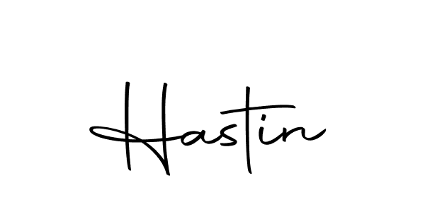 Use a signature maker to create a handwritten signature online. With this signature software, you can design (Autography-DOLnW) your own signature for name Hastin. Hastin signature style 10 images and pictures png