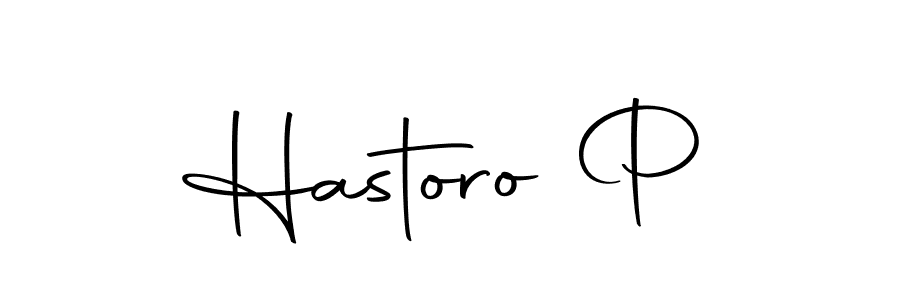 Create a beautiful signature design for name Hastoro P. With this signature (Autography-DOLnW) fonts, you can make a handwritten signature for free. Hastoro P signature style 10 images and pictures png
