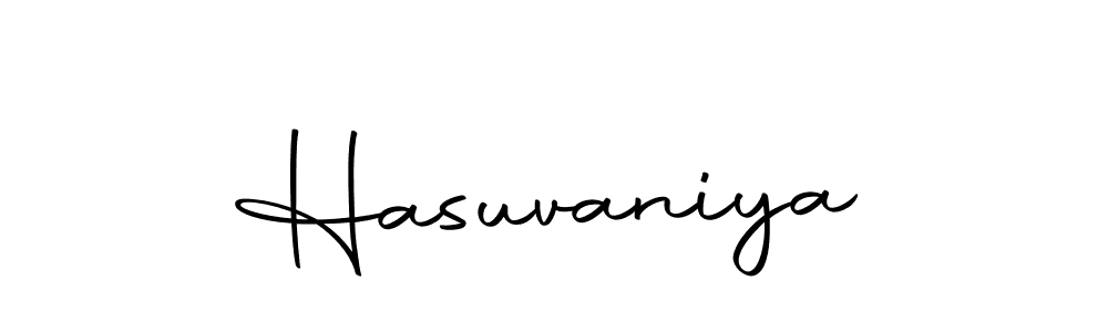 Similarly Autography-DOLnW is the best handwritten signature design. Signature creator online .You can use it as an online autograph creator for name Hasuvaniya. Hasuvaniya signature style 10 images and pictures png