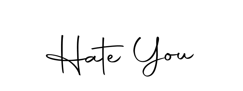You can use this online signature creator to create a handwritten signature for the name Hate You. This is the best online autograph maker. Hate You signature style 10 images and pictures png