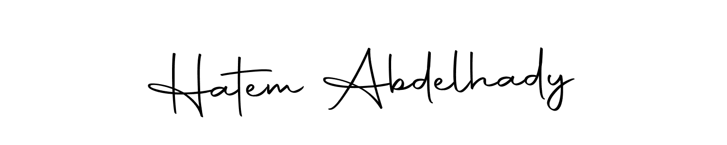 It looks lik you need a new signature style for name Hatem Abdelhady. Design unique handwritten (Autography-DOLnW) signature with our free signature maker in just a few clicks. Hatem Abdelhady signature style 10 images and pictures png