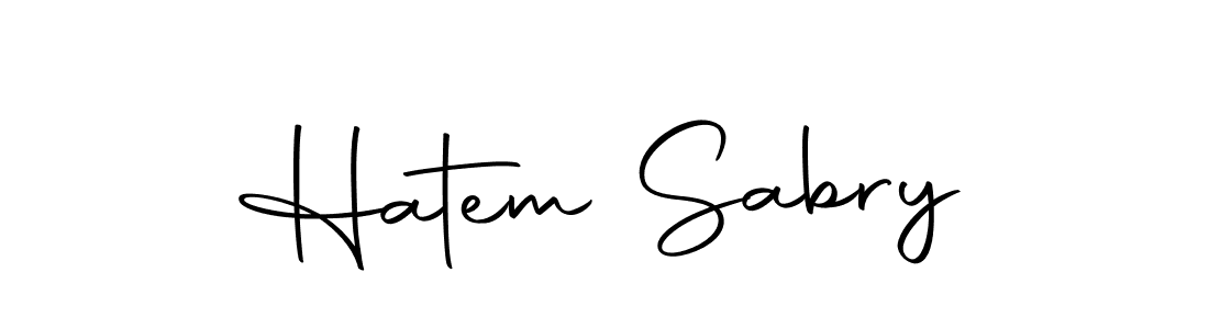 Make a beautiful signature design for name Hatem Sabry. Use this online signature maker to create a handwritten signature for free. Hatem Sabry signature style 10 images and pictures png