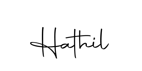 Here are the top 10 professional signature styles for the name Hathil. These are the best autograph styles you can use for your name. Hathil signature style 10 images and pictures png