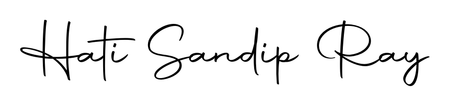 Looking for an artistic signature for Hati Sandip Ray? The Autography-DOLnW calligraphy style gives a sophisticated flow suitable for business cards and emails. Hati Sandip Ray signature style 10 images and pictures png