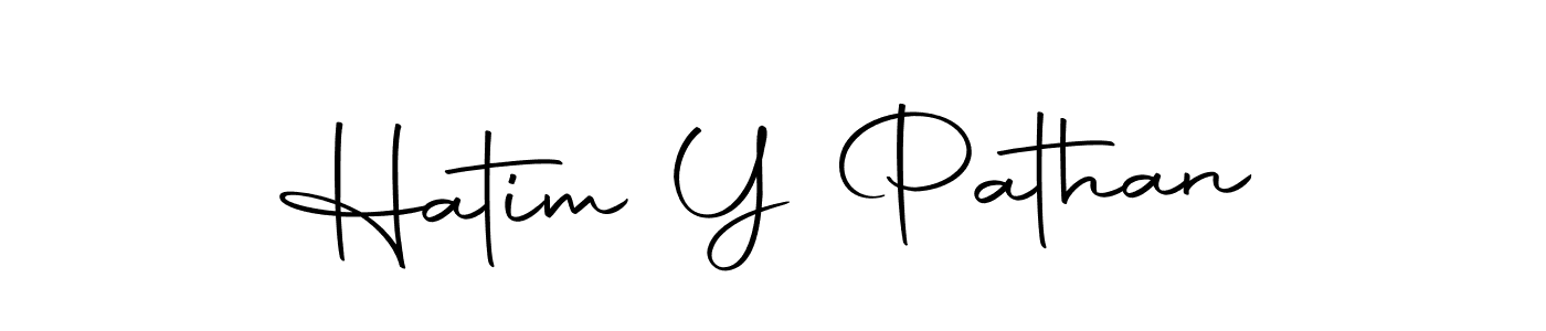 Hatim Y Pathan stylish signature style. Best Handwritten Sign (Autography-DOLnW) for my name. Handwritten Signature Collection Ideas for my name Hatim Y Pathan. Hatim Y Pathan signature style 10 images and pictures png