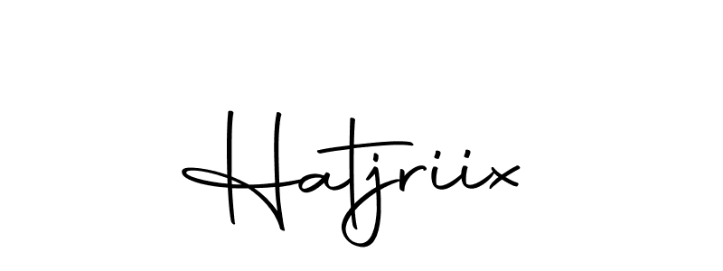 How to make Hatjriix name signature. Use Autography-DOLnW style for creating short signs online. This is the latest handwritten sign. Hatjriix signature style 10 images and pictures png