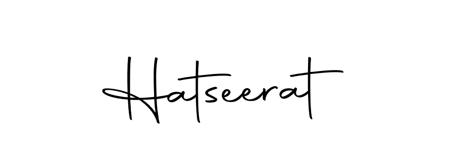 Design your own signature with our free online signature maker. With this signature software, you can create a handwritten (Autography-DOLnW) signature for name Hatseerat. Hatseerat signature style 10 images and pictures png