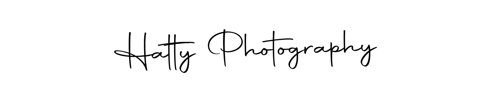 Hatty Photography stylish signature style. Best Handwritten Sign (Autography-DOLnW) for my name. Handwritten Signature Collection Ideas for my name Hatty Photography. Hatty Photography signature style 10 images and pictures png