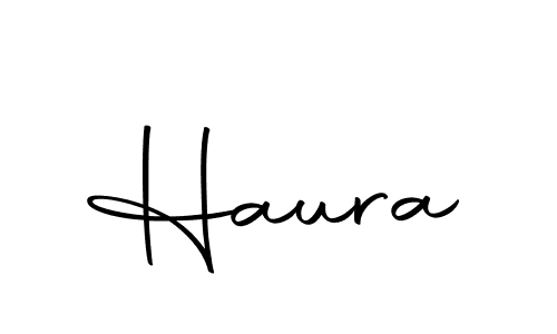 The best way (Autography-DOLnW) to make a short signature is to pick only two or three words in your name. The name Haura include a total of six letters. For converting this name. Haura signature style 10 images and pictures png