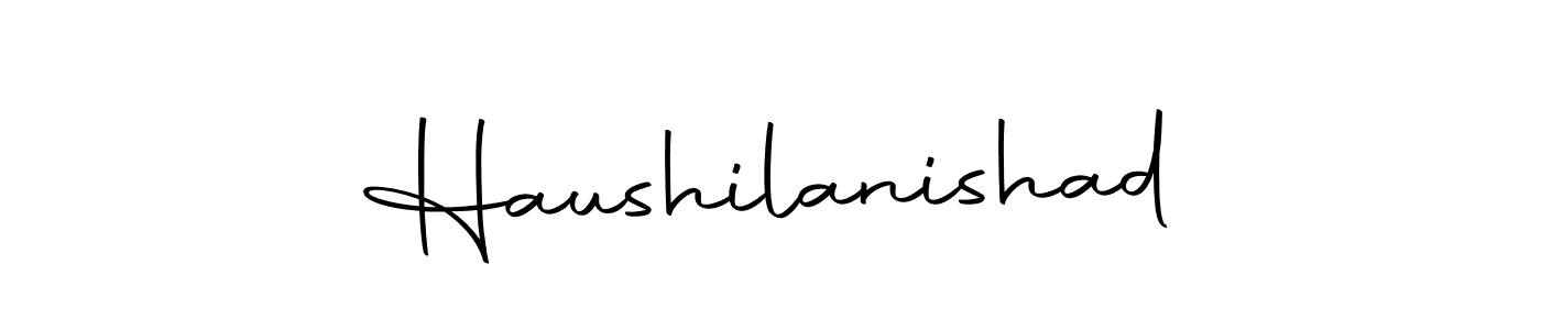 Similarly Autography-DOLnW is the best handwritten signature design. Signature creator online .You can use it as an online autograph creator for name Haushilanishad. Haushilanishad signature style 10 images and pictures png