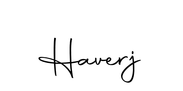 How to make Haverj signature? Autography-DOLnW is a professional autograph style. Create handwritten signature for Haverj name. Haverj signature style 10 images and pictures png