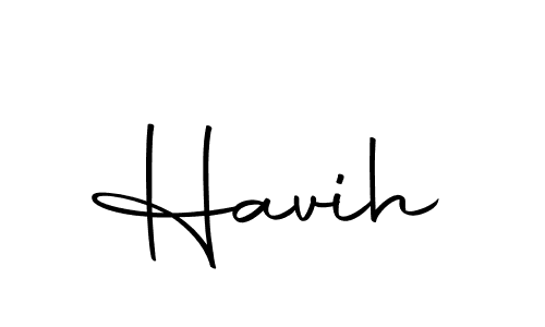 You should practise on your own different ways (Autography-DOLnW) to write your name (Havih) in signature. don't let someone else do it for you. Havih signature style 10 images and pictures png