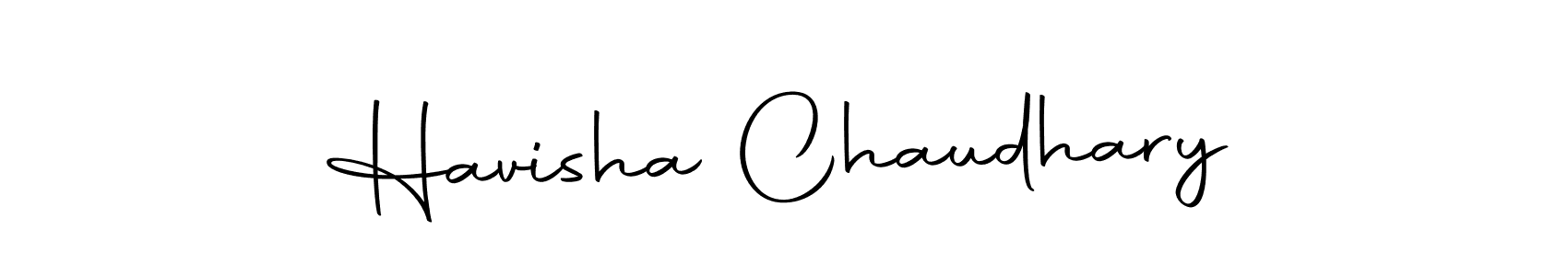 if you are searching for the best signature style for your name Havisha Chaudhary. so please give up your signature search. here we have designed multiple signature styles  using Autography-DOLnW. Havisha Chaudhary signature style 10 images and pictures png