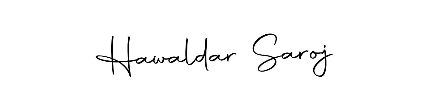 How to make Hawaldar Saroj signature? Autography-DOLnW is a professional autograph style. Create handwritten signature for Hawaldar Saroj name. Hawaldar Saroj signature style 10 images and pictures png