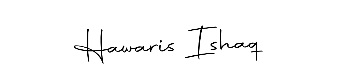 You can use this online signature creator to create a handwritten signature for the name Hawaris Ishaq. This is the best online autograph maker. Hawaris Ishaq signature style 10 images and pictures png