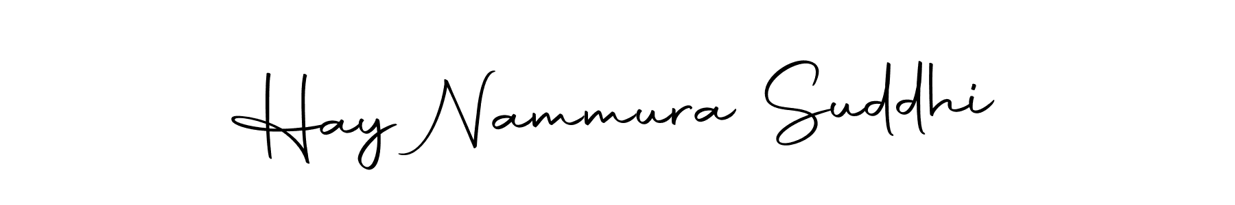 Create a beautiful signature design for name Hay Nammura Suddhi. With this signature (Autography-DOLnW) fonts, you can make a handwritten signature for free. Hay Nammura Suddhi signature style 10 images and pictures png