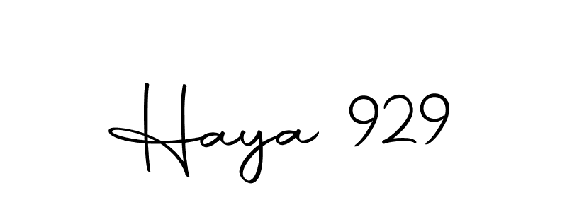 How to make Haya 929 name signature. Use Autography-DOLnW style for creating short signs online. This is the latest handwritten sign. Haya 929 signature style 10 images and pictures png