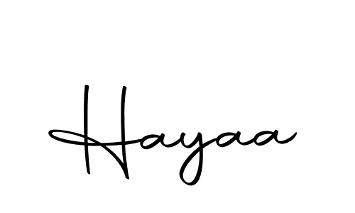 You should practise on your own different ways (Autography-DOLnW) to write your name (Hayaa) in signature. don't let someone else do it for you. Hayaa signature style 10 images and pictures png