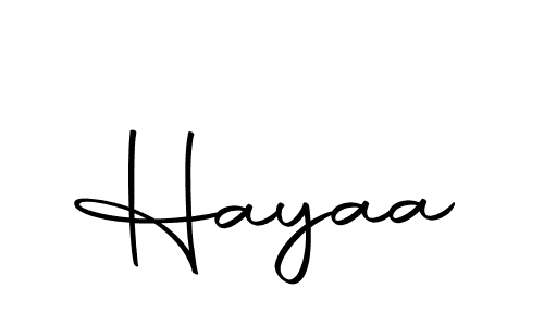 Hayaa stylish signature style. Best Handwritten Sign (Autography-DOLnW) for my name. Handwritten Signature Collection Ideas for my name Hayaa. Hayaa signature style 10 images and pictures png