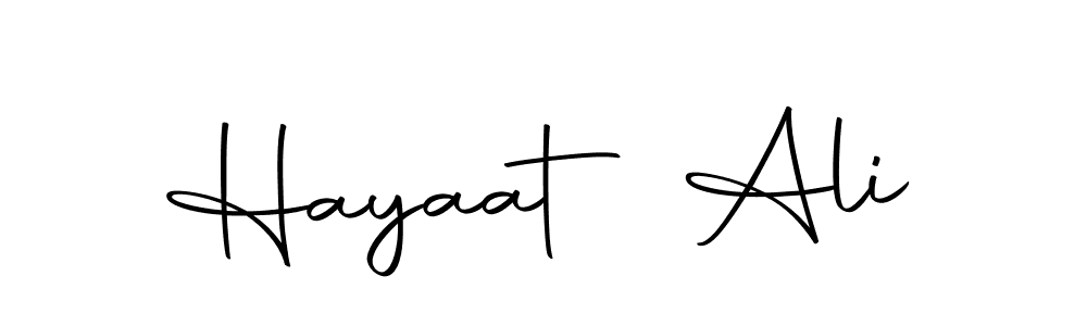 How to make Hayaat Ali signature? Autography-DOLnW is a professional autograph style. Create handwritten signature for Hayaat Ali name. Hayaat Ali signature style 10 images and pictures png