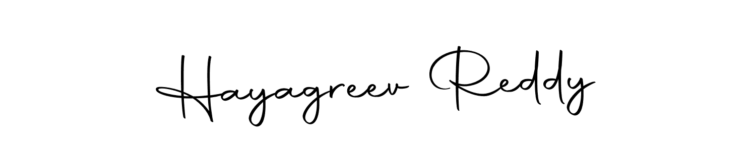 How to make Hayagreev Reddy name signature. Use Autography-DOLnW style for creating short signs online. This is the latest handwritten sign. Hayagreev Reddy signature style 10 images and pictures png