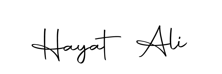 Make a beautiful signature design for name Hayat Ali. Use this online signature maker to create a handwritten signature for free. Hayat Ali signature style 10 images and pictures png