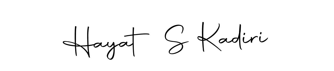 Once you've used our free online signature maker to create your best signature Autography-DOLnW style, it's time to enjoy all of the benefits that Hayat S Kadiri name signing documents. Hayat S Kadiri signature style 10 images and pictures png