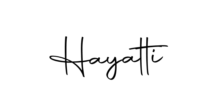 You can use this online signature creator to create a handwritten signature for the name Hayatti. This is the best online autograph maker. Hayatti signature style 10 images and pictures png