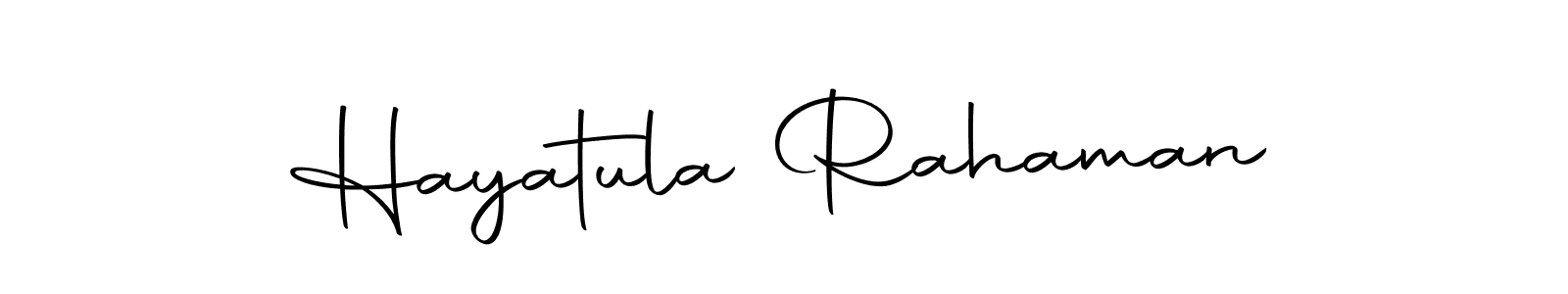 Make a beautiful signature design for name Hayatula Rahaman. Use this online signature maker to create a handwritten signature for free. Hayatula Rahaman signature style 10 images and pictures png