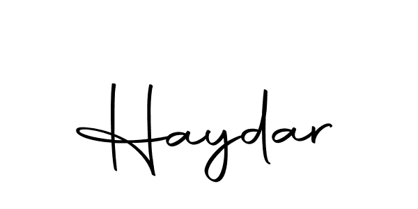 Also we have Haydar name is the best signature style. Create professional handwritten signature collection using Autography-DOLnW autograph style. Haydar signature style 10 images and pictures png