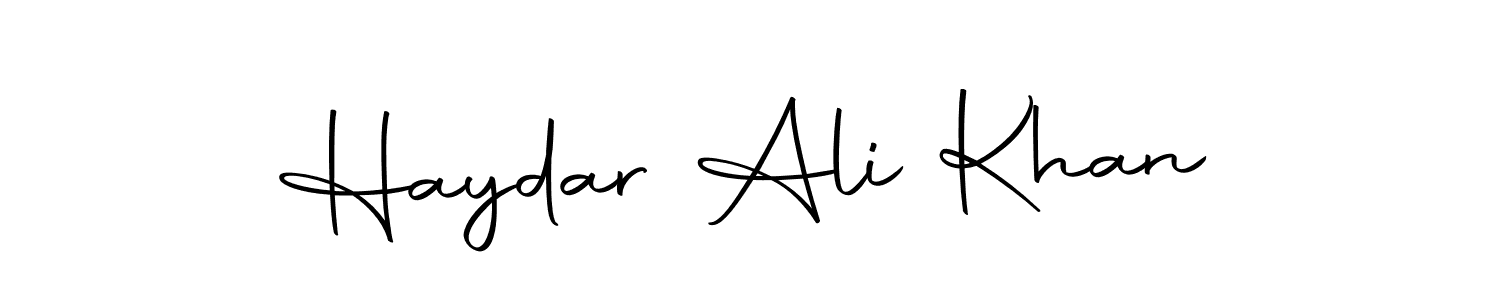 Haydar Ali Khan stylish signature style. Best Handwritten Sign (Autography-DOLnW) for my name. Handwritten Signature Collection Ideas for my name Haydar Ali Khan. Haydar Ali Khan signature style 10 images and pictures png