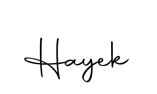 You should practise on your own different ways (Autography-DOLnW) to write your name (Hayek) in signature. don't let someone else do it for you. Hayek signature style 10 images and pictures png