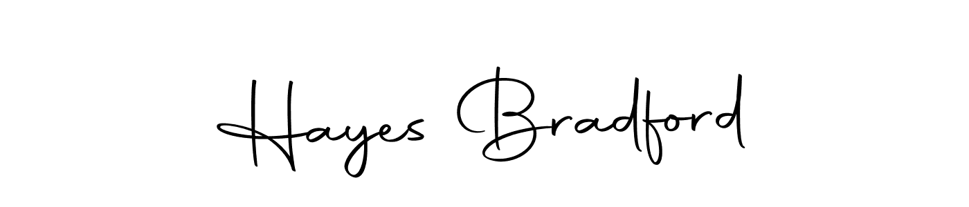 You should practise on your own different ways (Autography-DOLnW) to write your name (Hayes Bradford) in signature. don't let someone else do it for you. Hayes Bradford signature style 10 images and pictures png