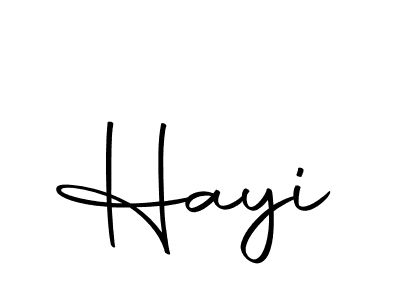 Hayi stylish signature style. Best Handwritten Sign (Autography-DOLnW) for my name. Handwritten Signature Collection Ideas for my name Hayi. Hayi signature style 10 images and pictures png